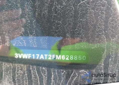 2015 Volkswagen Beetle 1.8T Fleet Edition из США, поврежденный, VIN 3VWF17AT2FM628850